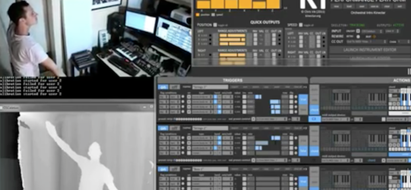 Orgonaverseny Kinect irányítással [videóval]
