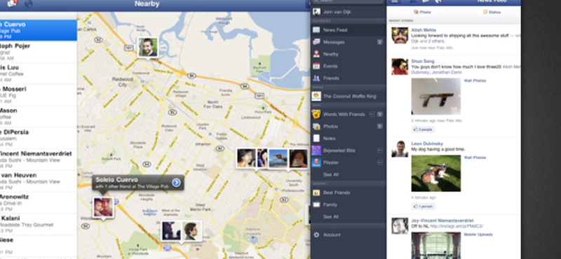 Már a Facebook iPad alkalmazása is támogatja a Retina Display kijelzőt