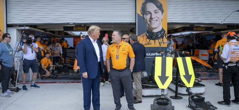 Donald Trump bokszlátogatása miatt magyarázkodik a McLaren