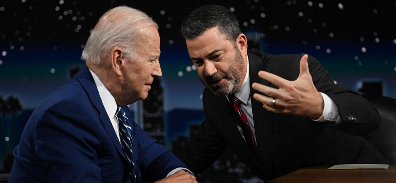 Jimmy Kimmel: A Biden-elnökség belépett a „nagypapa lesz.r téged” szakaszba