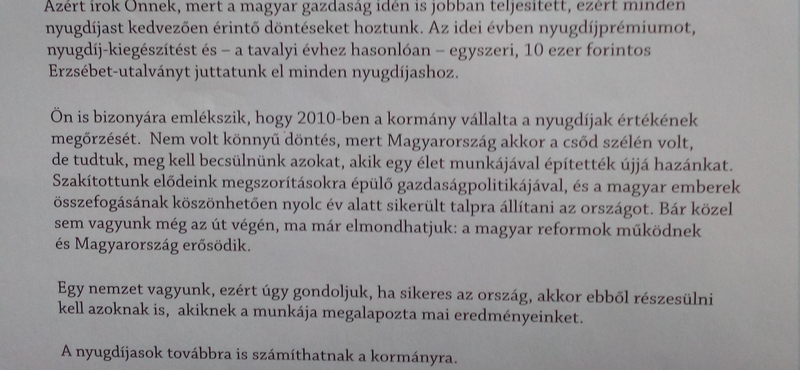 Idén is nyájas önfényezéssel akarja levenni Orbán a lábukról a nyugdíjasokat