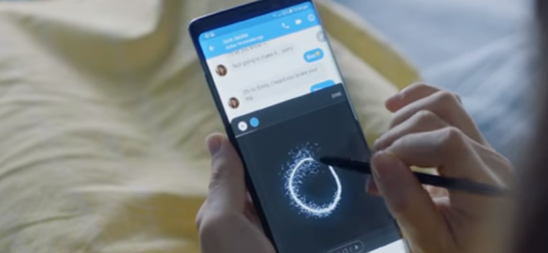 Videó: Itt a Samsung hivatalos bemutatója a Galaxy Note8-ról