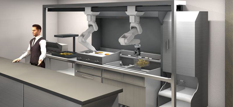 19 féle ételt tud készíteni az új konyhai robot, és ha kell, tanul is