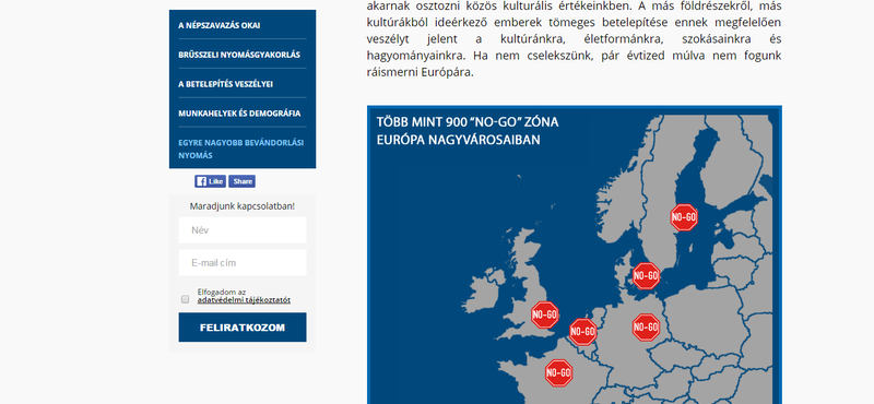 Színes-szagos honlappal durrantják be Rogánék a kvótavészkampányt