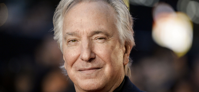 Meghalt Alan Rickman brit színész