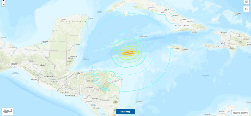 7,6-os földrengés rázta meg a Karib-térséget