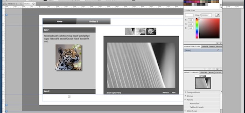 Itt az Adobe Muse: weboldalak készítése, kódok nélkül