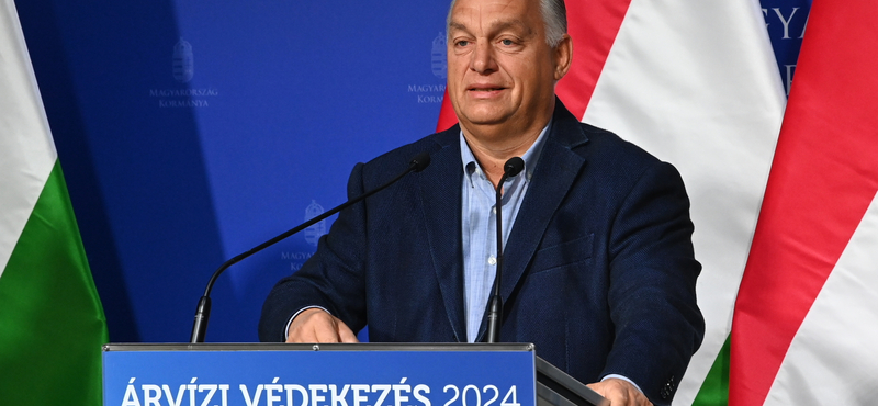 Orbán Viktor: Most már az árvíz vége felé járunk