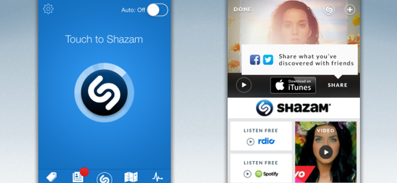 Látványossá tuningolták a legnépszerűbb dalfelismerő alkalmazást