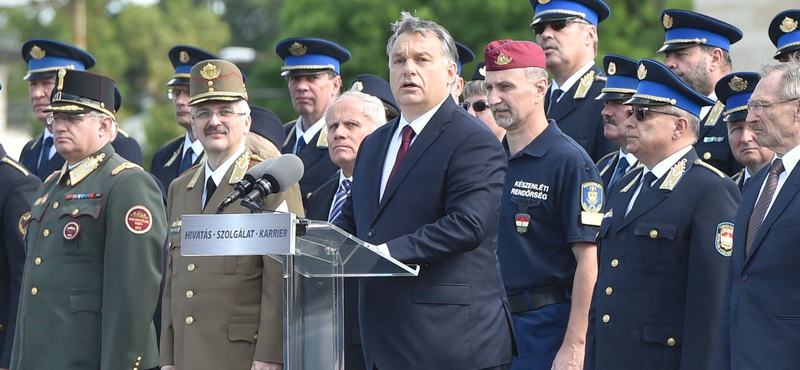 Orbán bejelentette a rendvédelmi dolgozók béremelését