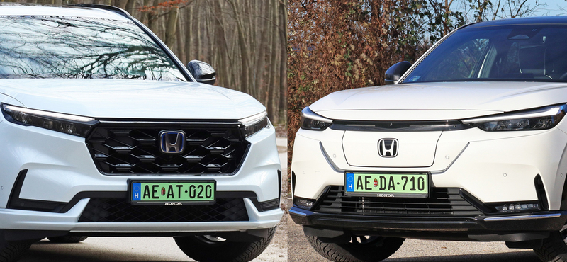 Teszt: mit tudnak a legújabb 20-25 millió forintos plugin hibrid és elektromos Hondák?