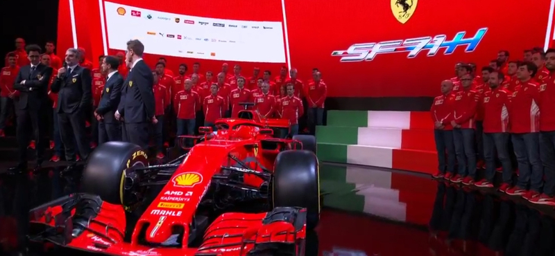 2018-as vörös ördög: íme az idei Ferrari F1-autó, mutatjuk