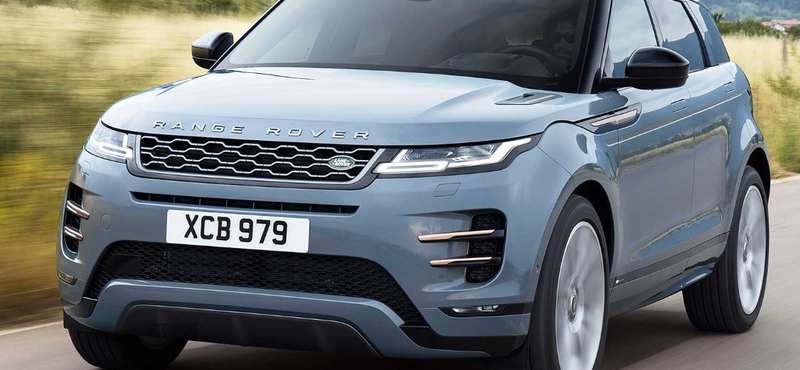 Itt a hibridként is elérhető teljesen új Range Rover Evoque