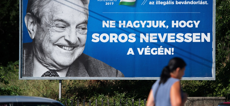 Szabálytalanul használhatták fel Soros képét