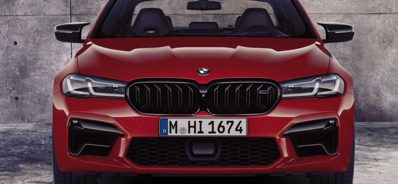 Hivatalos: itt a felfrissített BMW M5