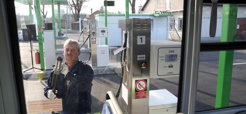 Egy kicsit könnyebb lesz CNG-kutat találni jövő évtől Budapesten