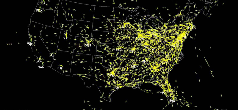 Így ürítették ki az amerikai légteret 2001. szeptember 11-én – videó