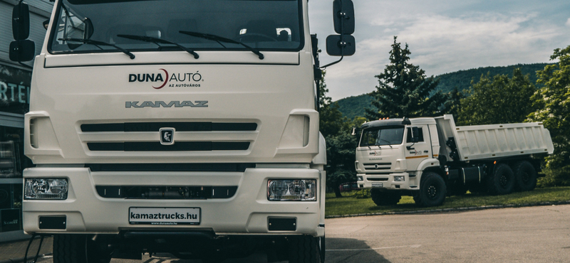 Emlékszik a Kamaz teherautókra? Most visszatérnek Magyarországra, akár 6x6 kivitelben