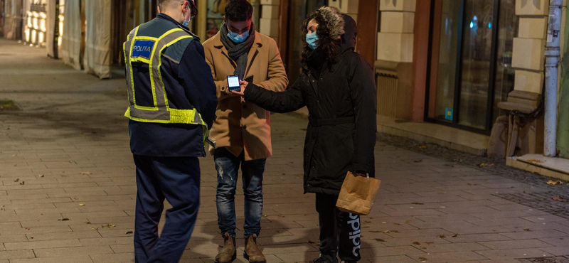 Több mint ezer ember szegte meg a kijárási tilalmat szilveszterkor