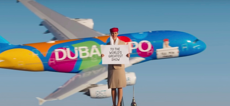 Még ijesztőbb nézni az Emirates tériszonyos reklámját