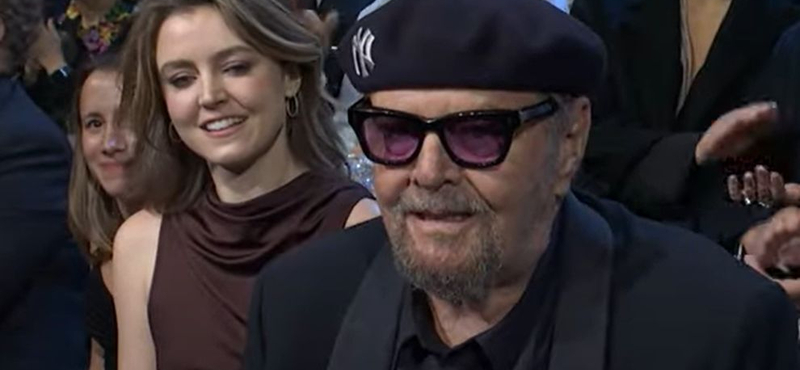 Hosszú idő után újra megjelent a nyilvánosság előtt Jack Nicholson