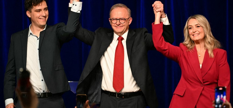 A Trump-ellenes hullámot meglovagolva Anthony Albanese pártja nyerte az ausztrál választást