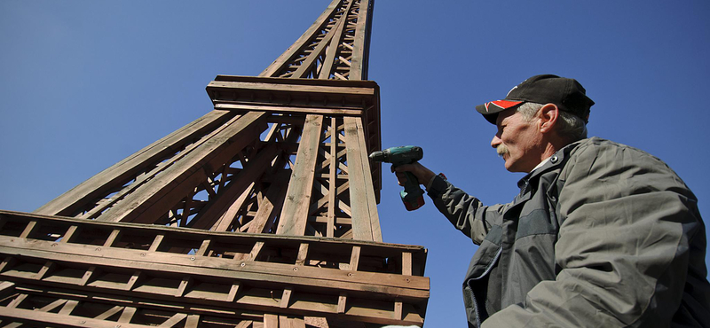 Fotó: Debrecen mellett is áll már egy Eiffel-torony