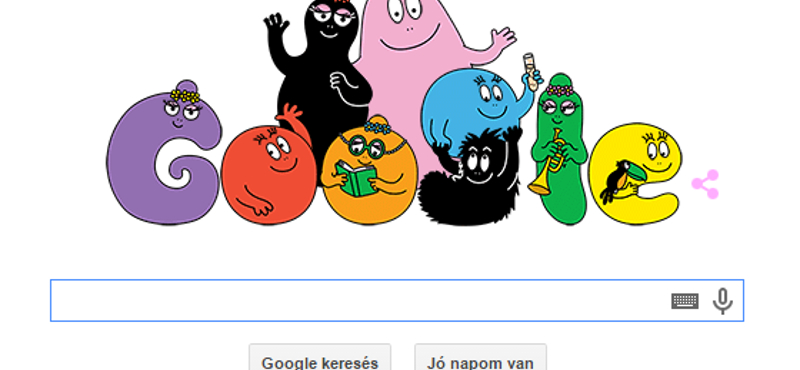 A Google a Barbapapa előtt tiszteleg