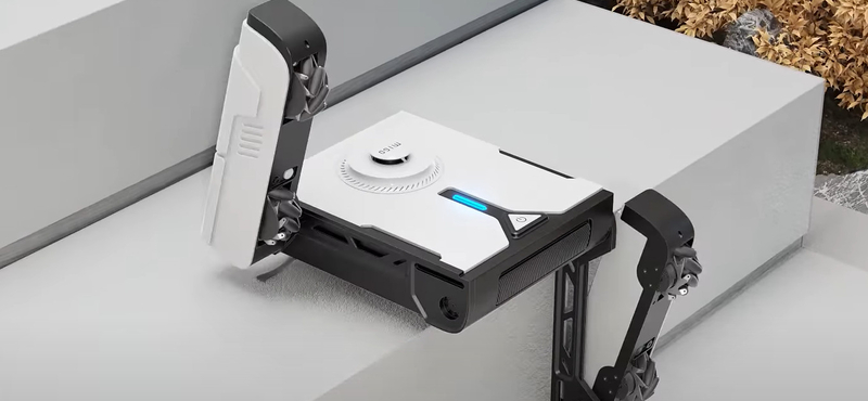 Ez a robotporszívó nem retten meg a lépcsőtől, simán felmegy rajta, majd végig is takarít minden lépcsőfokot – videó