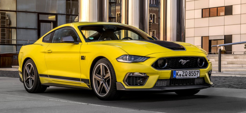 Az amerikainál gyengébb lett az európai Ford Mustang Mach 1