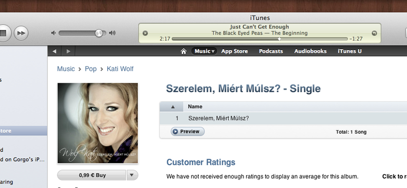 Elindult a magyar iTunes Music Store!