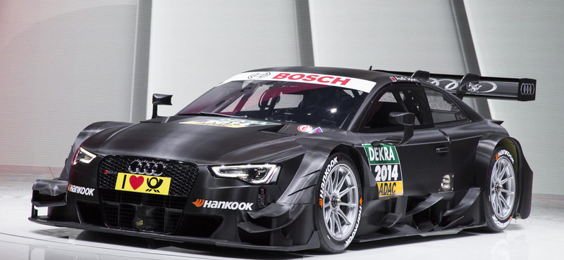 Megérkezett az Audi új DTM-es versenygépe is - fotók