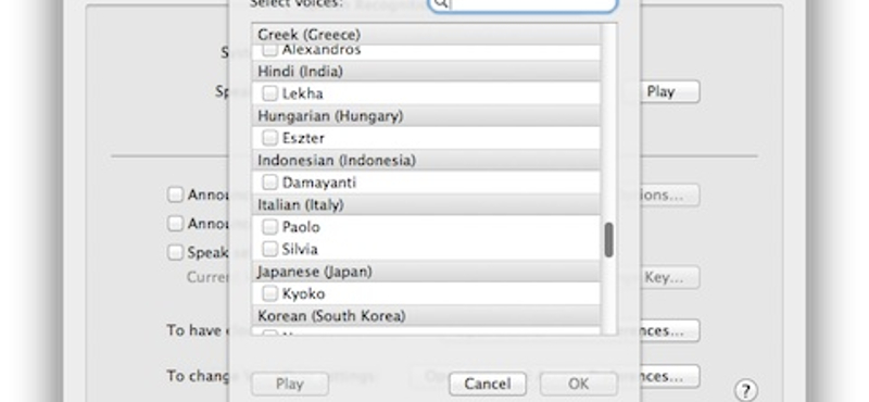 Magyarul is beszél az OS X Lion!