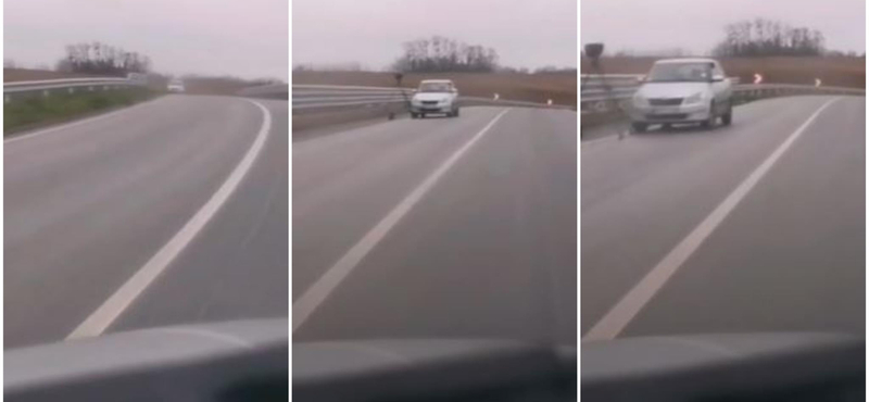 Traffipaxozni szinte bárhol lehet, ezt igazolja ez a videó