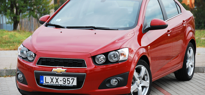 Chevrolet Aveo teszt: kisautó csúcsfelszereltséggel és nagy fogyasztással