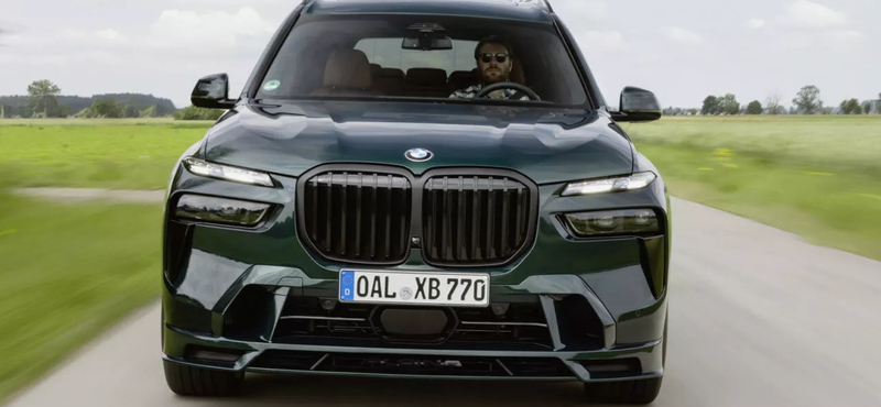 Öltöny és sportcipő: íme az Alpina csúcs BMW X7-ese