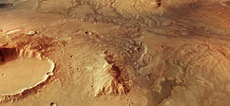 Lefotózta a Mars ősi folyóit az európai űrszonda