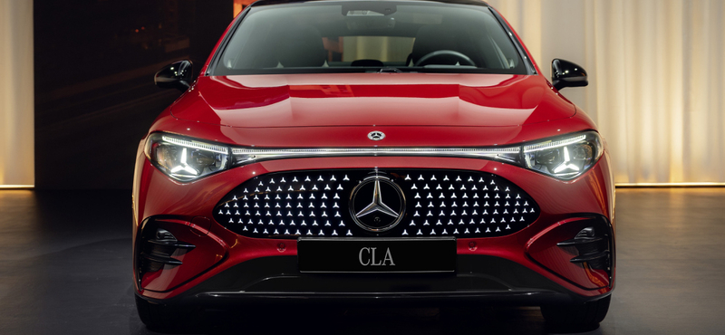 Magyar árakat kapott a közel 800 kilométeres hatótávú új Mercedes CLA villanyautó