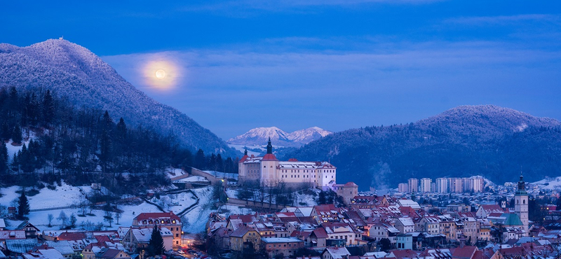 A szlovén városok téli világa utánozhatatlan