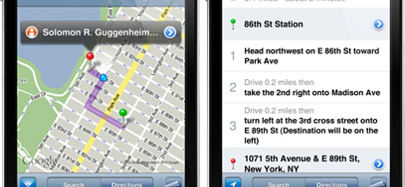 Jó hír: mégis készül az iPhone-os Google Maps