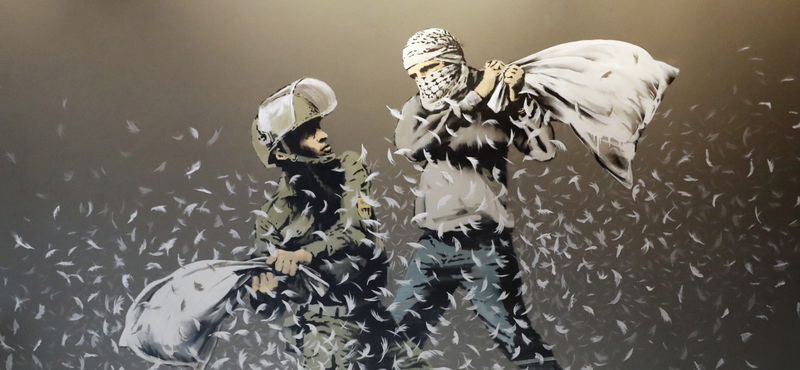 Banksy exkluzív szállodát nyitott Betlehemben – fotók