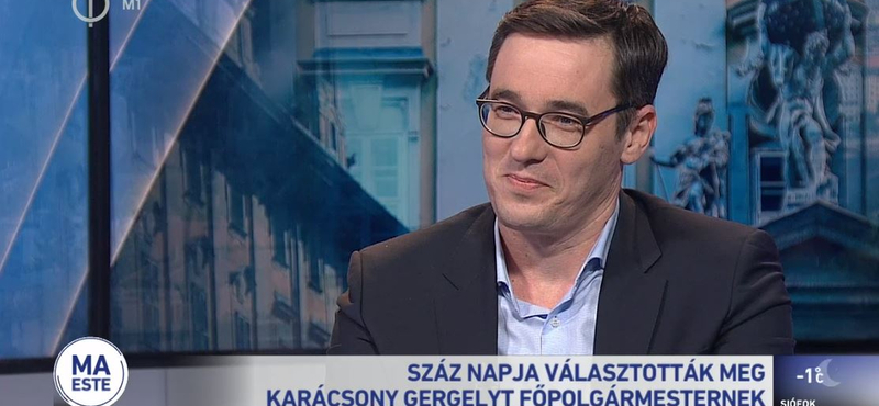 Bojkottálja a Hír TV-t Karácsony Gergely