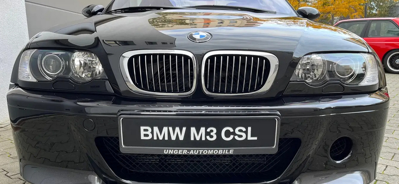 A BMW-k Szent Grálja: alig használt 20 éves M3 CSL vár új gazdára