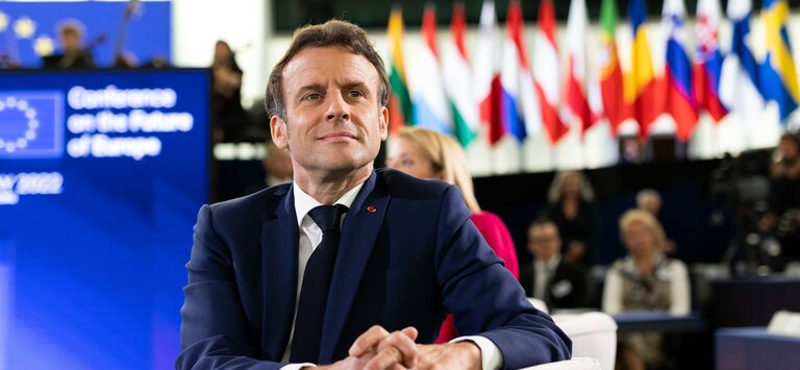 Macron: Évtizedekbe telhet, mire Ukrajnából EU-tagállam lesz