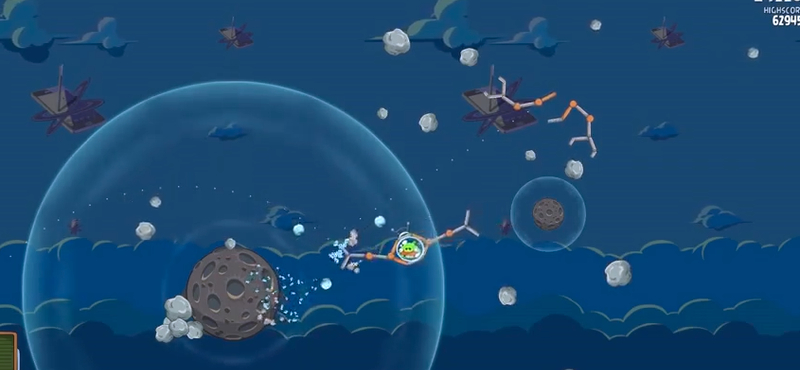 Angry Birds Space: ilyen a legújabb Angry Birds, játék közben! [videó]