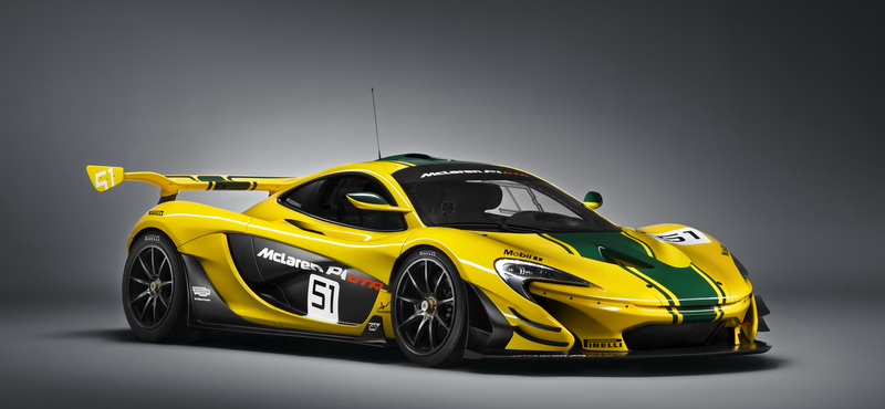 Majdnem 1000 lóerős és 800 millióba kerül a McLaren P1 GTR