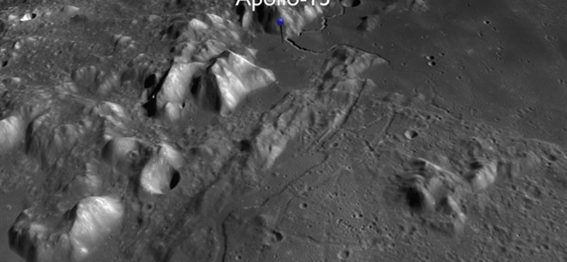 Elkészült a legjobb topográfiai térkép a Holdról