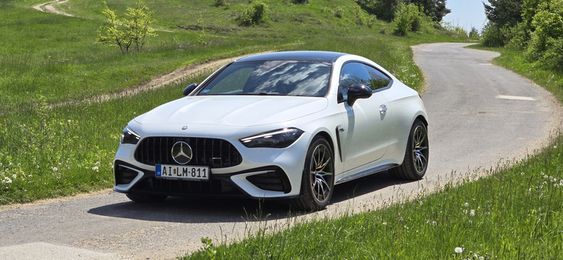 Skizofrén élménygép: teszten a finoman kemény Mercedes-AMG CLE 53 sportkupé