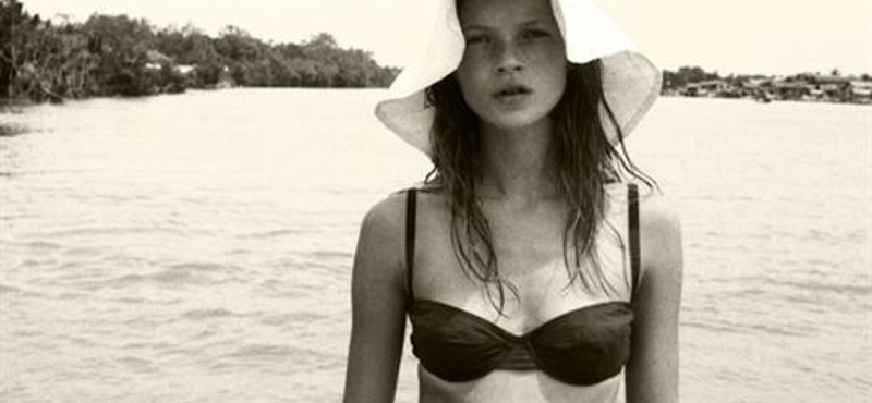 Kate Moss 16 évesen, eddig nem látott képen - nagy fotó