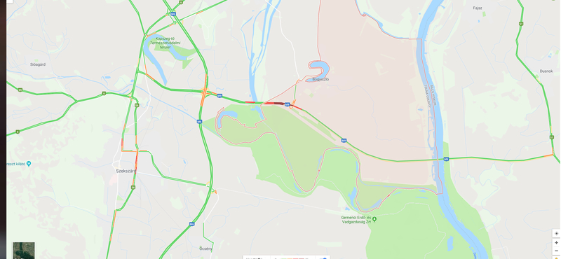 Halálos baleset történt, lezárták az M9-est